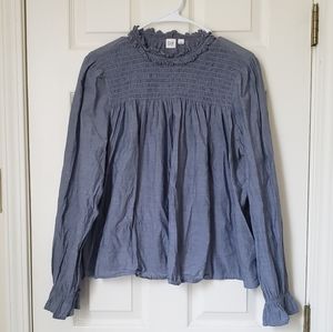 Gap Long Sleeve Boho Shirt